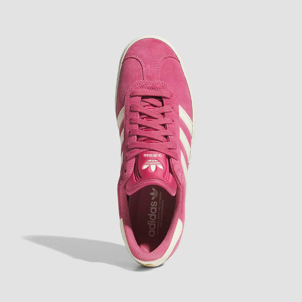 adidas Gazelle Adv Shoes - Dual Magenta/Cream White/Gold Met. - Image 2