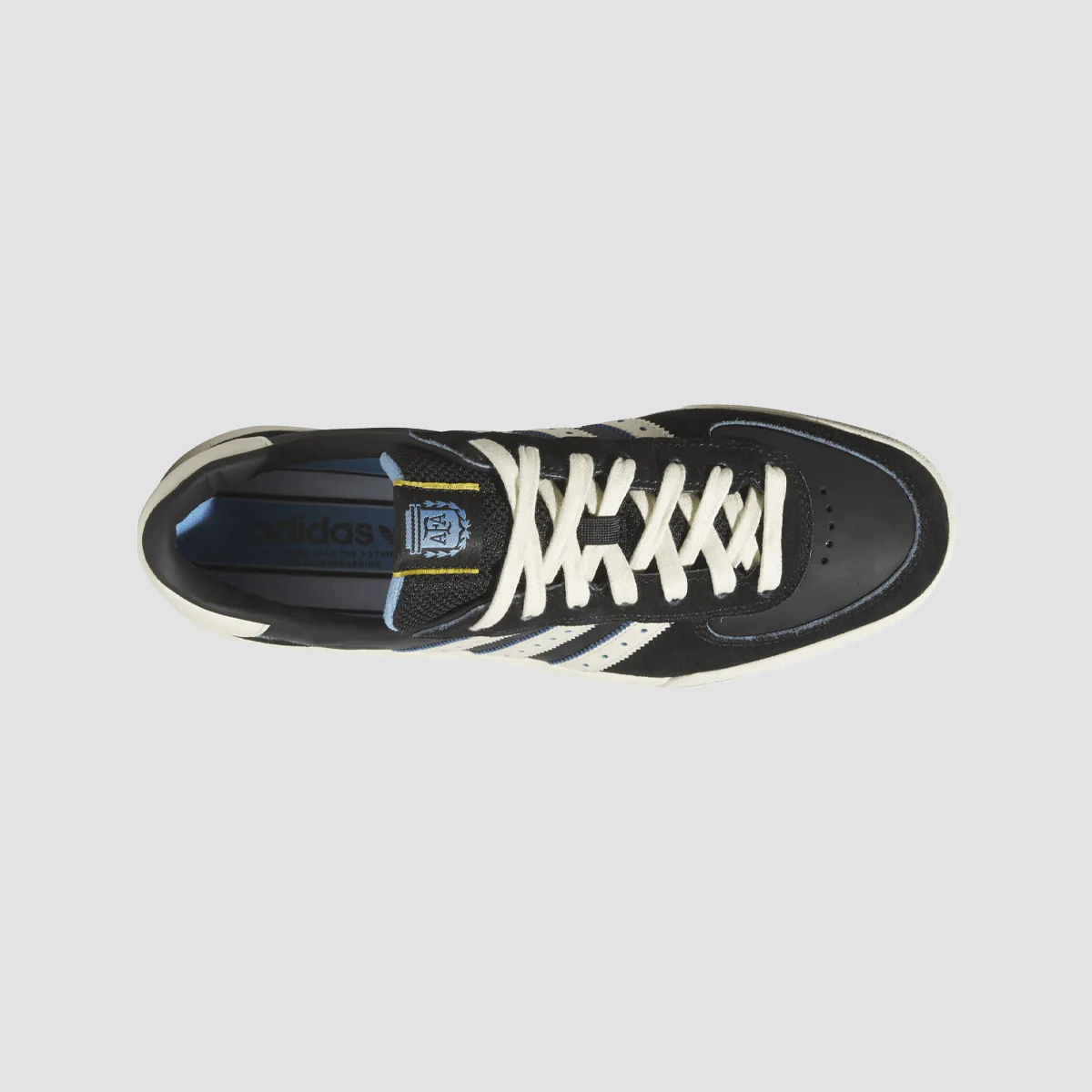 adidas Glenburn X Thrasher X AFA Argentina Shoes - Core Black/Cream White/Gum5 - Image 2
