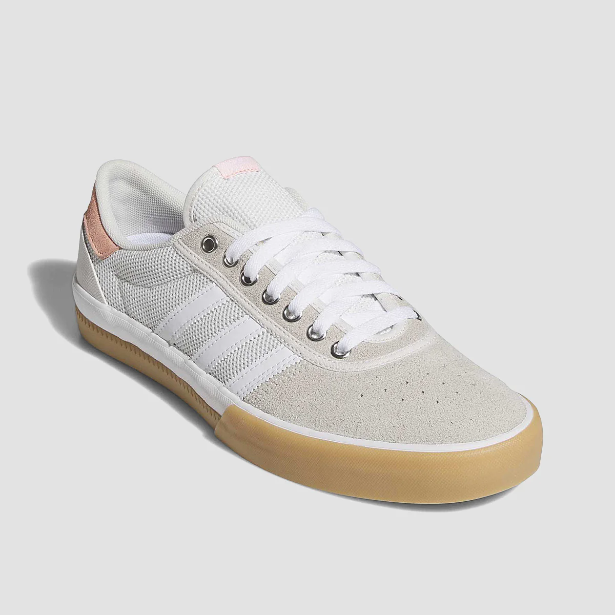 adidas Lucas Premiere Shoes Ftwr White/Crystal White/Haze Coral - Image 2