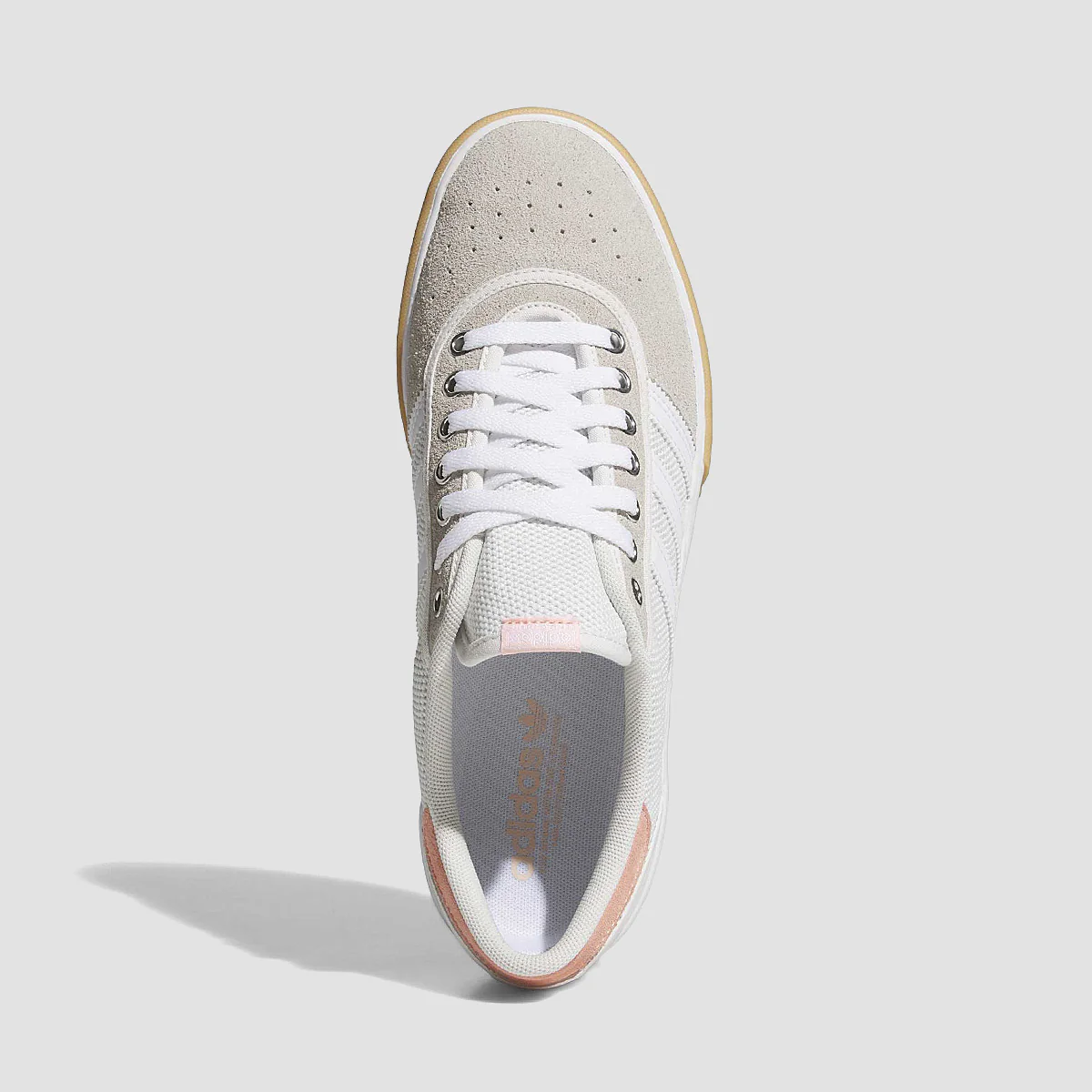 adidas Lucas Premiere Shoes Ftwr White/Crystal White/Haze Coral - Image 3