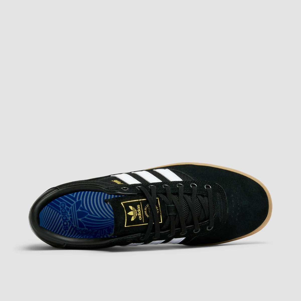 adidas Puig Indoor Shoes - Core Black/Ftwr White/Gum4 - Image 4