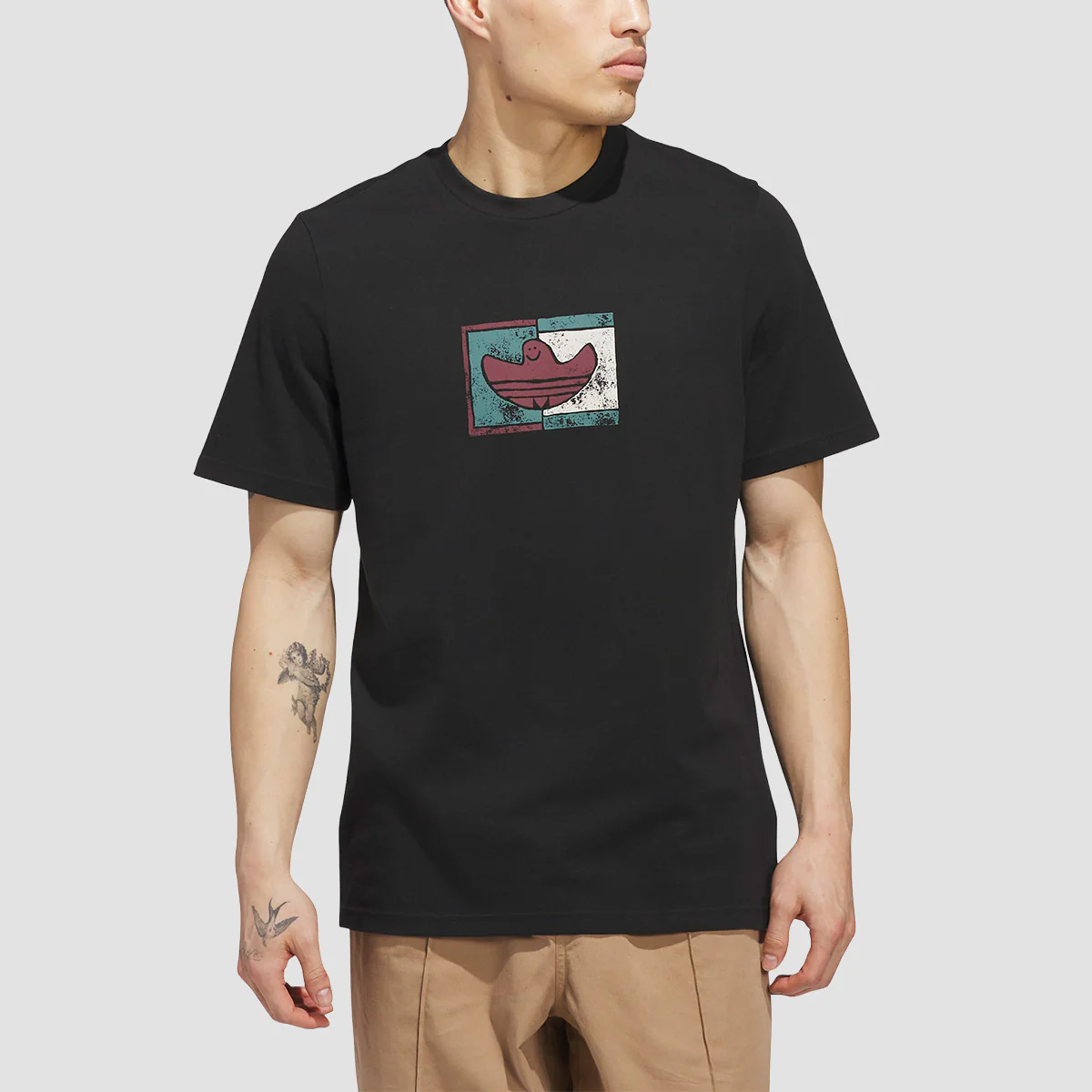 adidas Shmoohouse T-Shirt (Gender Neutral) Black/Shadow Red