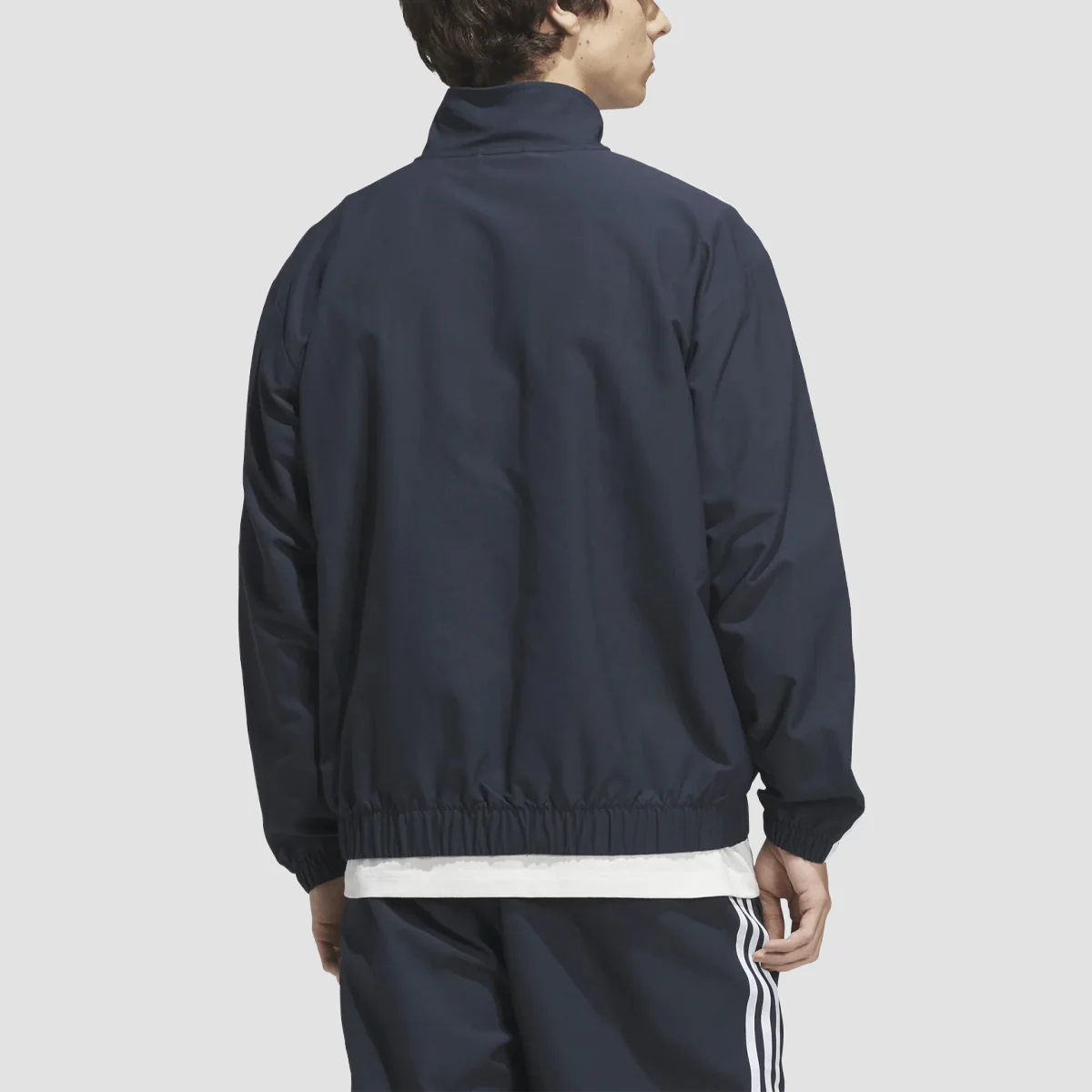 adidas Skateboarding Superfire Track Jacket Aurora Ink/White - Image 2