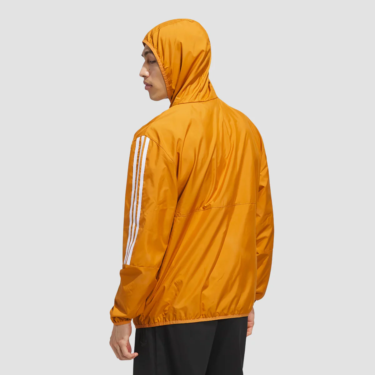 adidas Skateboarding Windbreaker Jacket (Gender Neutral) Rustic Orange/White - Image 4