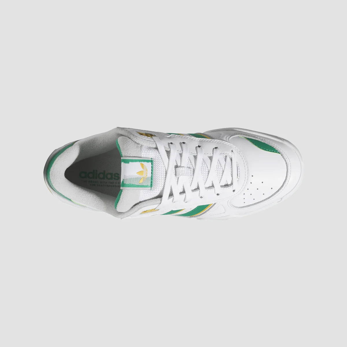 adidas Tekkira Cup Shoes - Ftwr White/Court Green/Preloved Yellow - Image 2