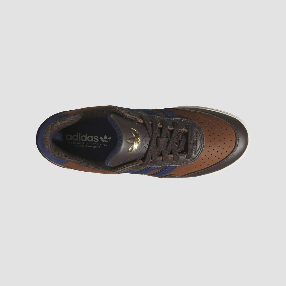 adidas Tyshawn II Shoes - Aurora Coffee/Dark Blue/Preloved Brown - Image 2