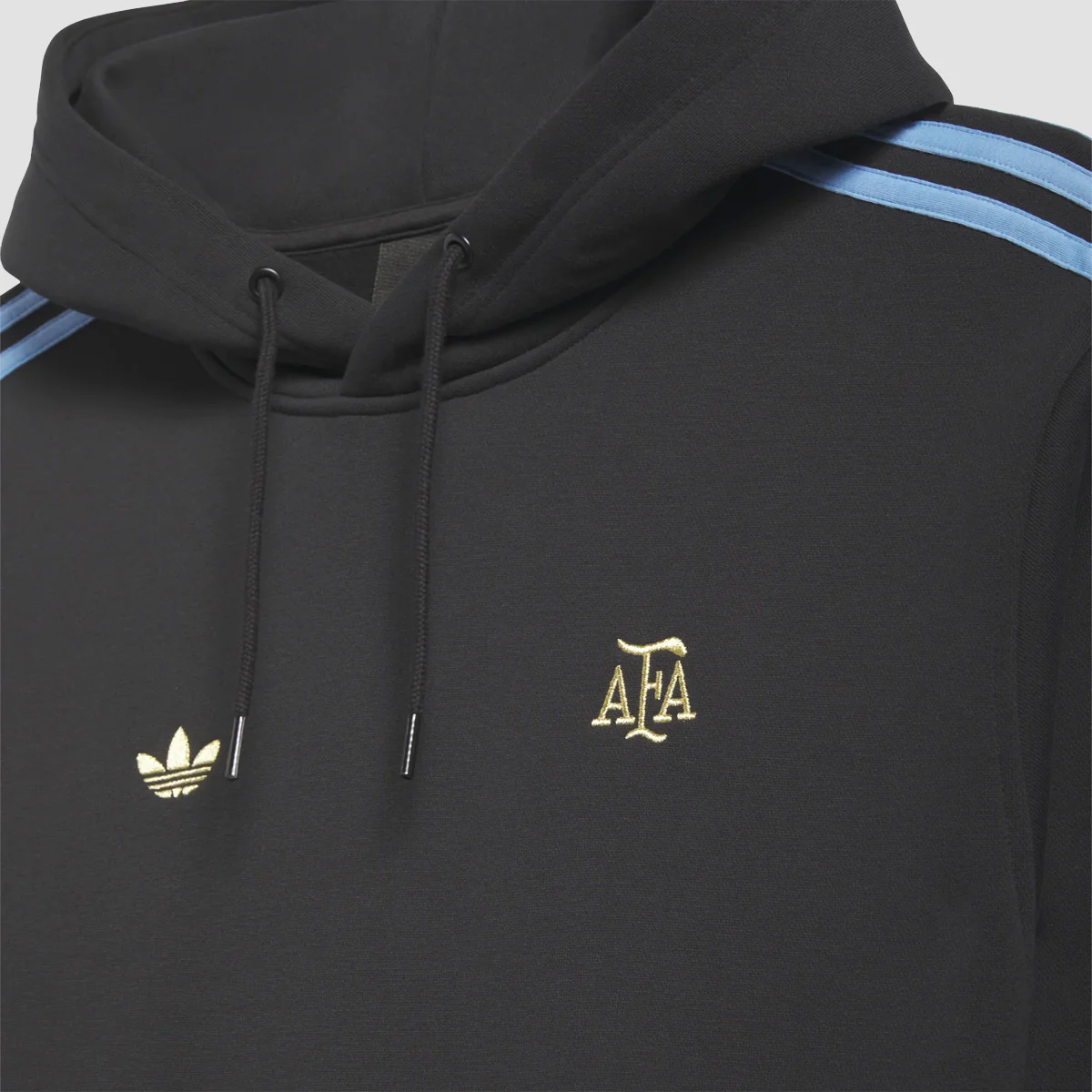 adidas X Thrasher X AFA Argentina Pullover Hoodie Black - Image 3