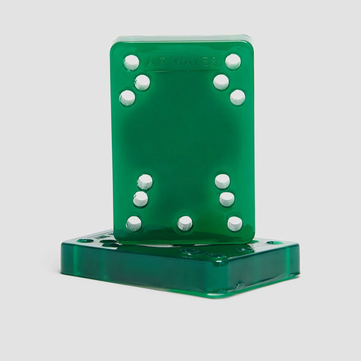 Air Waves Cheese Blocks 1/2" Heel Replacer x2 Green - Image 2