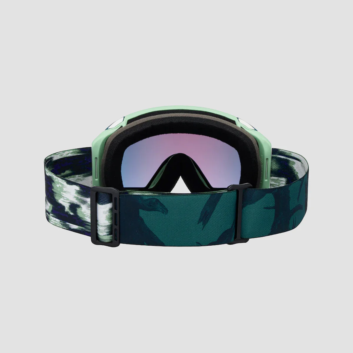 Anon M4S Cylindrical Snow Goggles Family Tree/Perceive Sunny Red + Bonus Lens Perceive Cloudy Burst + MFI Face Mask - Image 3