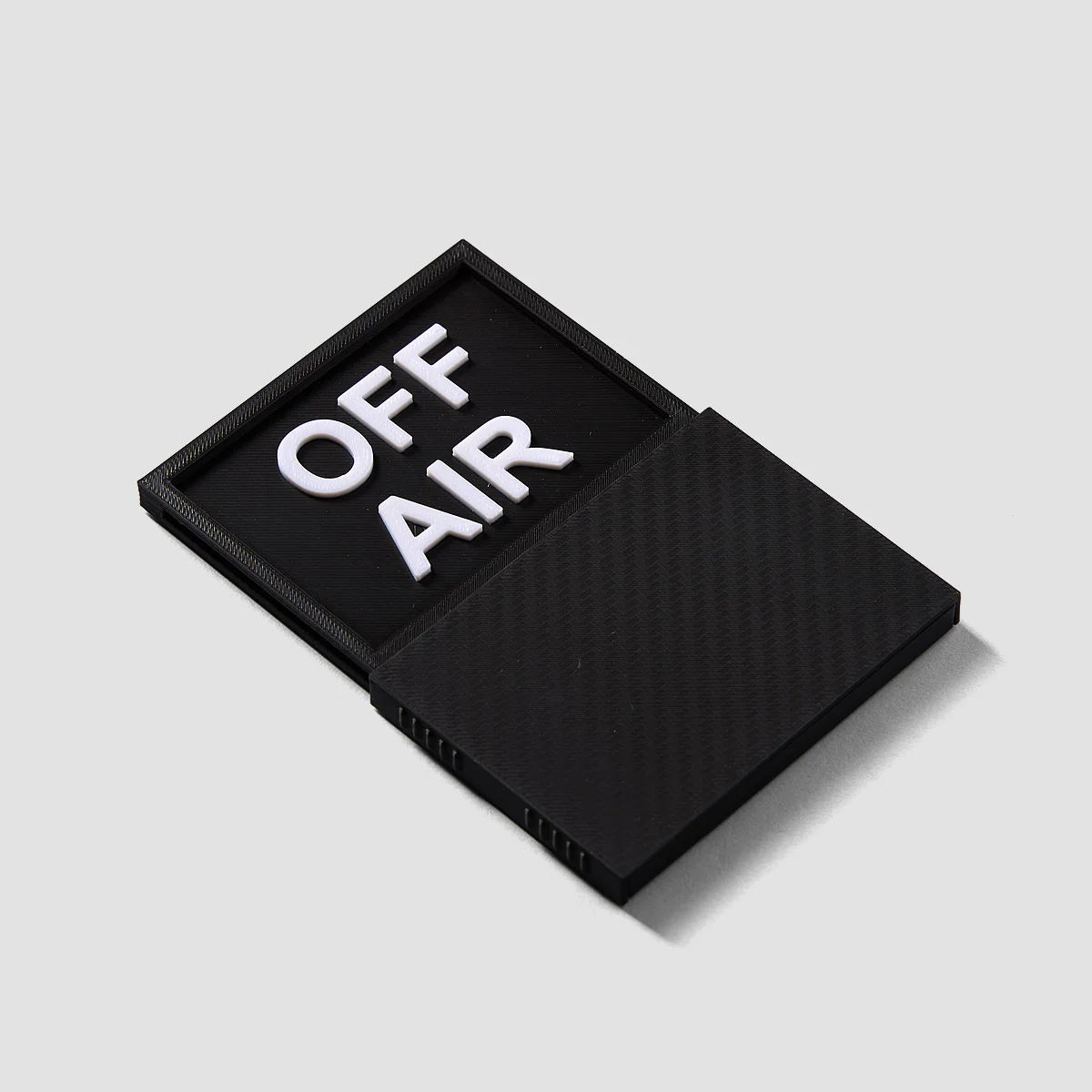 Artizan 3D Printed On Air Sign Black/Red/White - Image 2