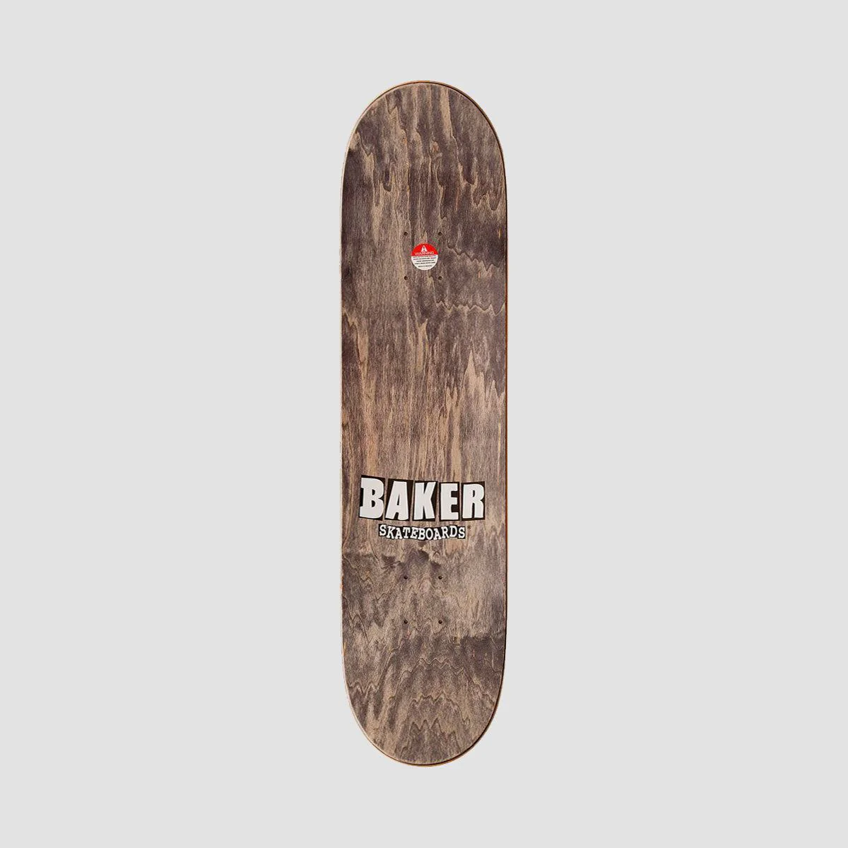 Baker Brand Logo Skateboard Deck Red/Black - 8.3875" - Image 2