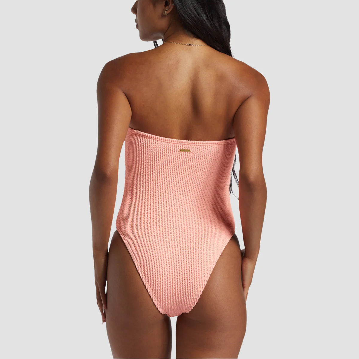 Billabong Summer High Tully One-Piece Swimsuit Peach Tart - Womens - Image 2
