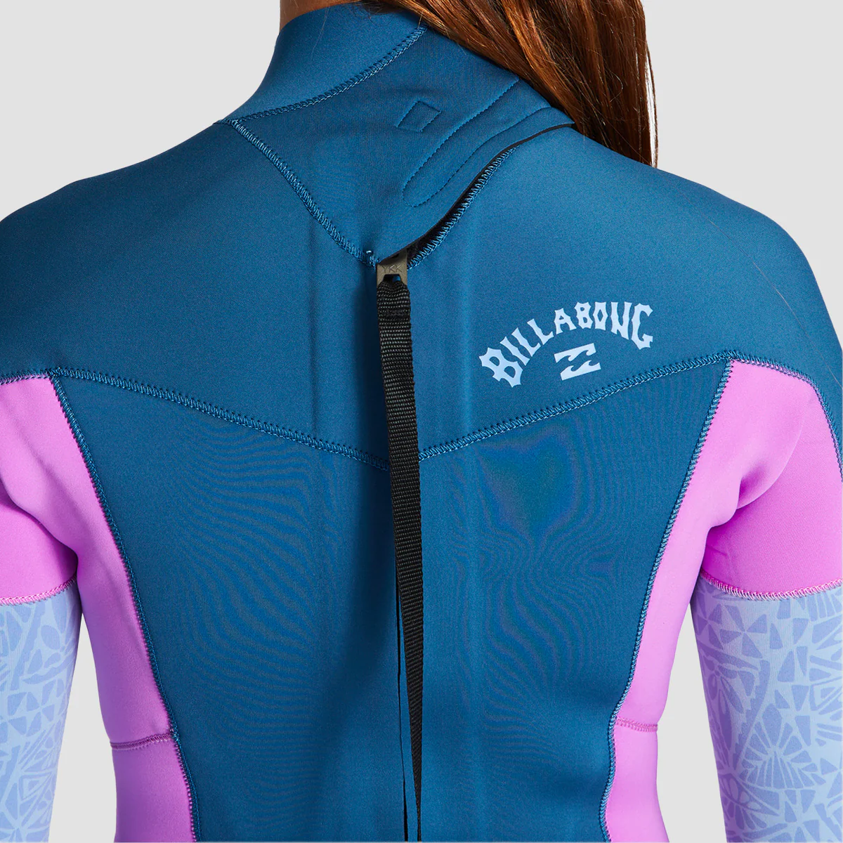 Billabong Synergy 3/2mm Back Zip Wetsuit Deep Sea - Womens - Image 3