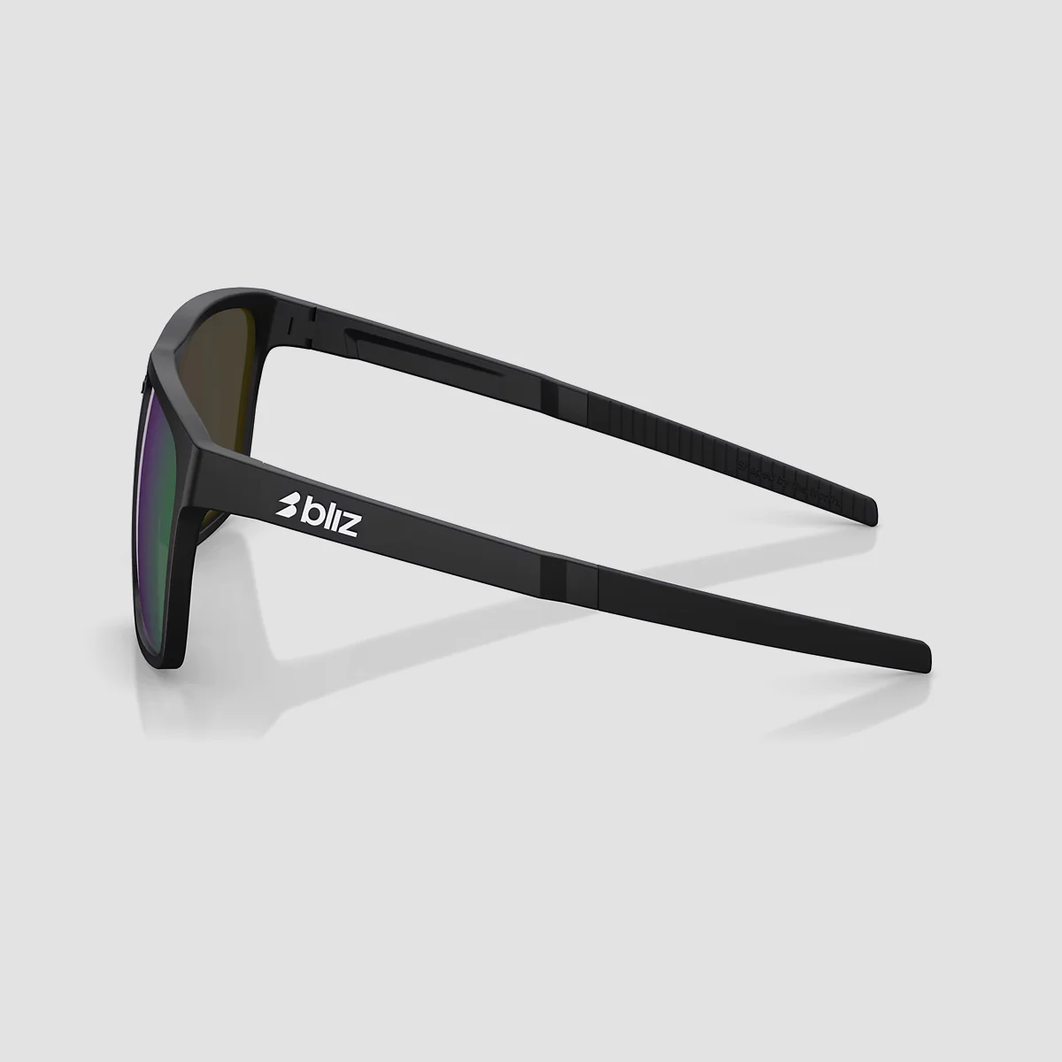 Bliz A001 Sunglasses Matte Black/Brown/Purple Multicolour - Image 2