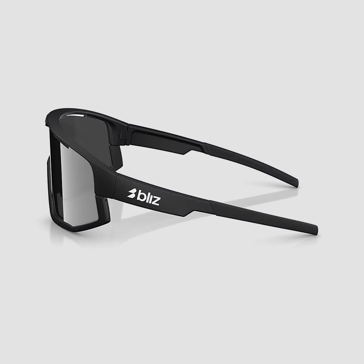 Bliz Fusion Sunglasses Matte Black/Smoke/Silver Mirror - Image 2