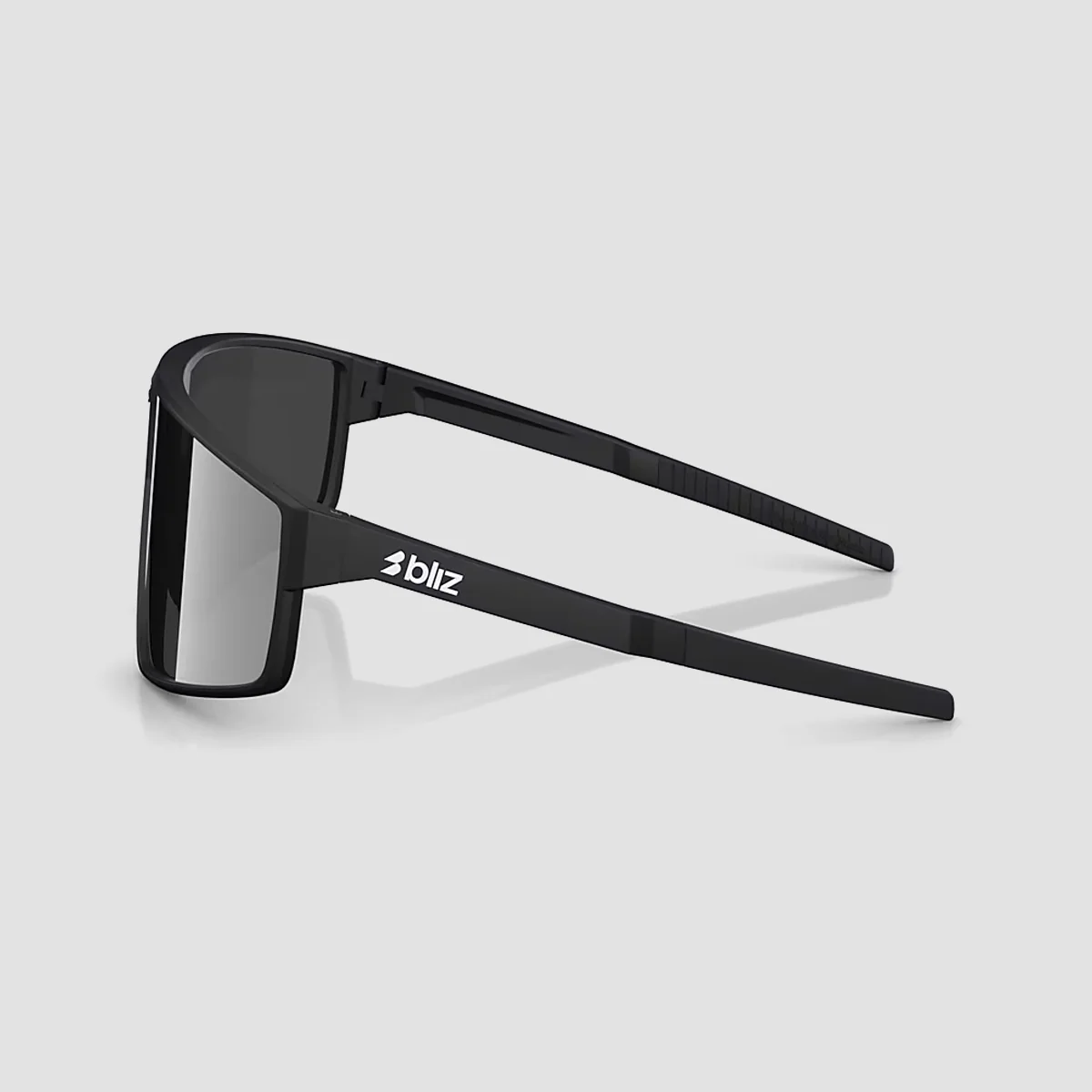 Bliz P002 Sunglasses Matte Black/Smoke/Silver Mirror - Image 2