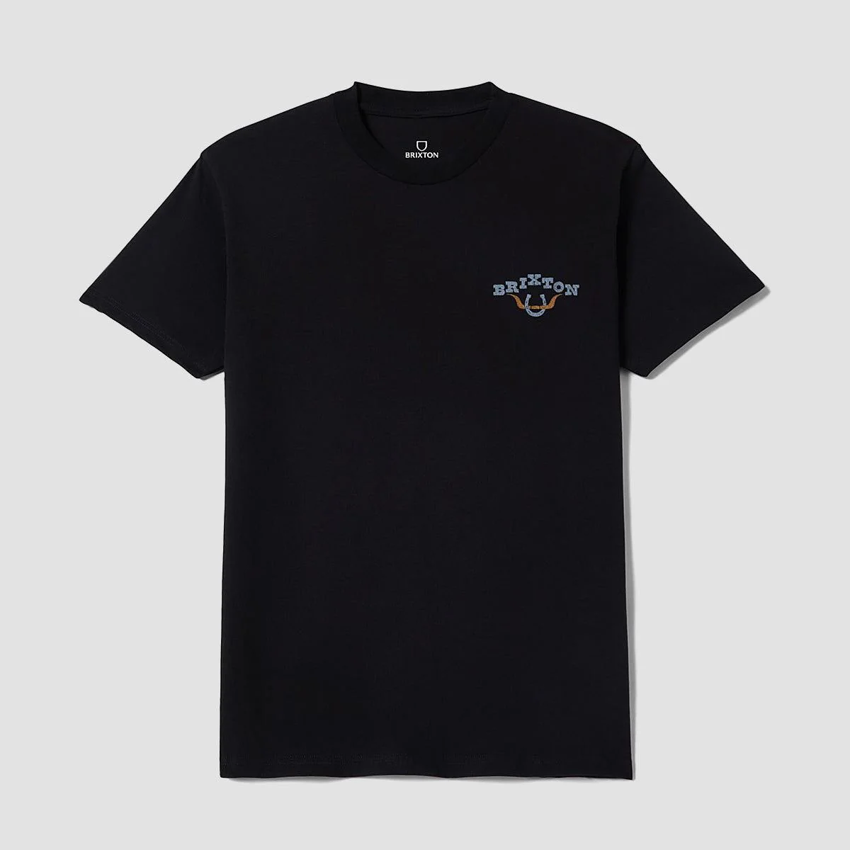 Brixton Beekman T-Shirt Black - Image 2