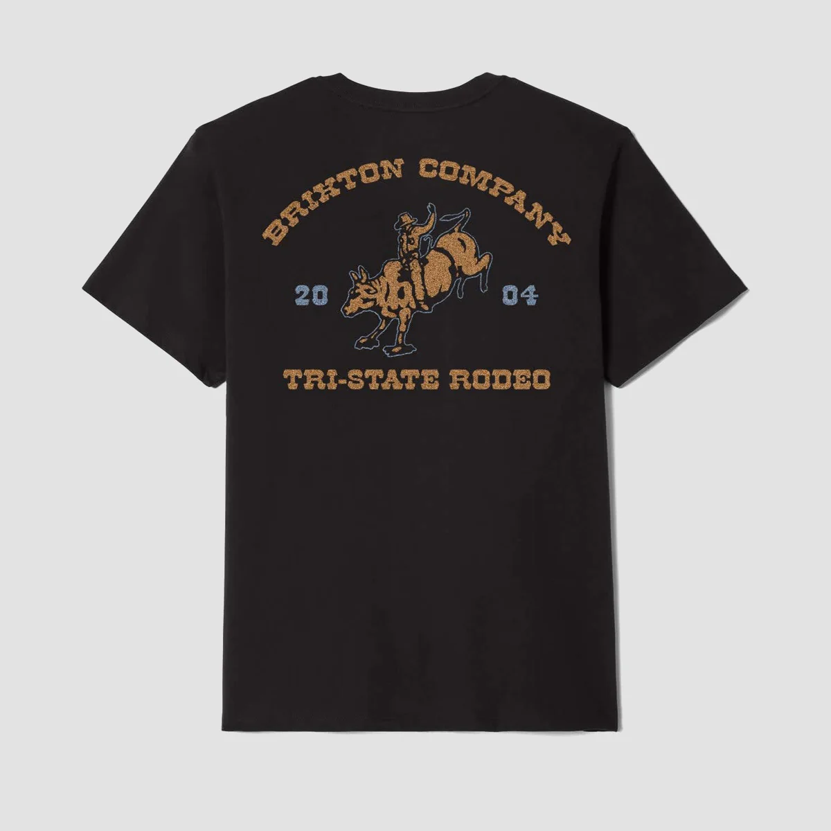 Brixton Danforth T-Shirt Black - Image 2