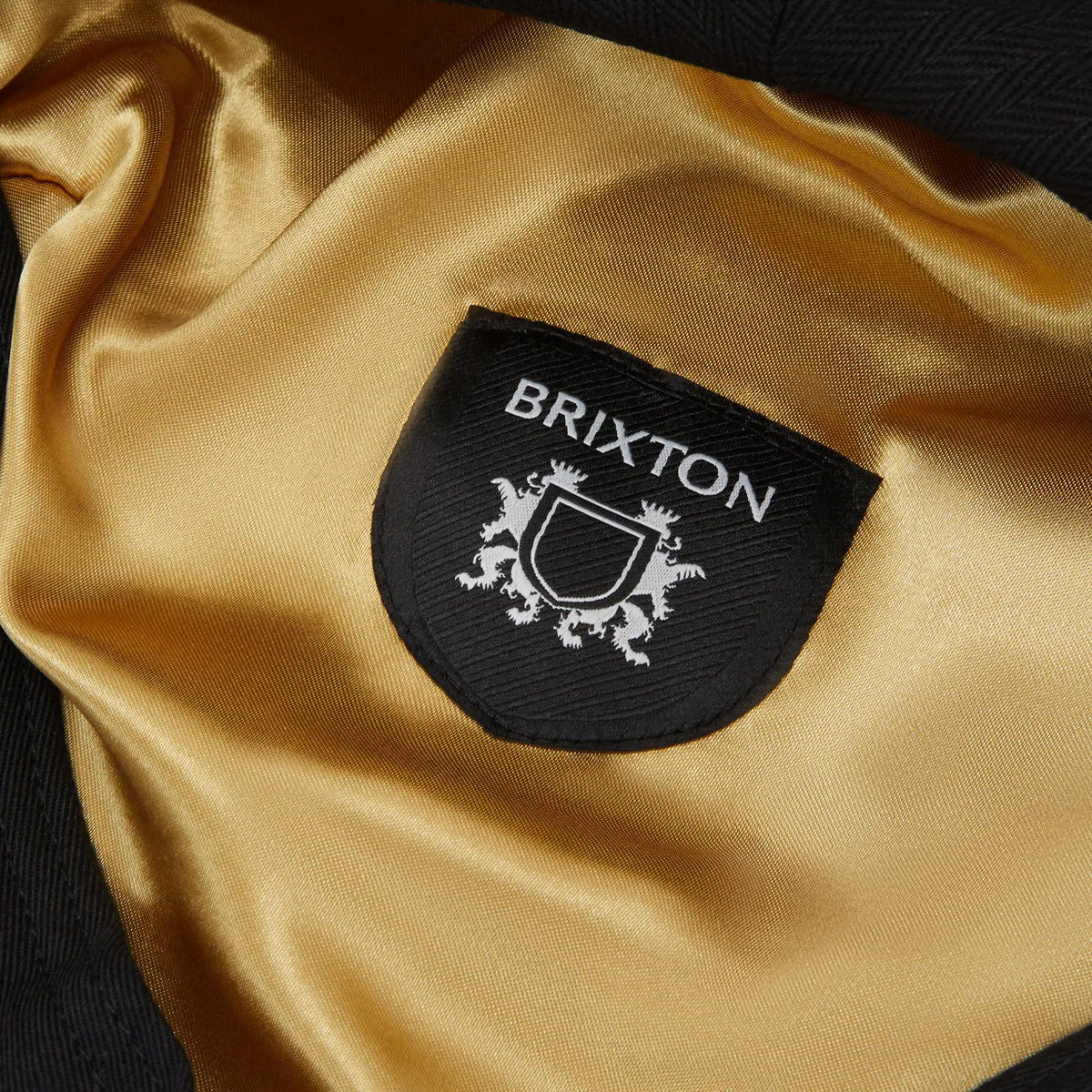 Brixton Hooligan Flat Cap Black - Image 2