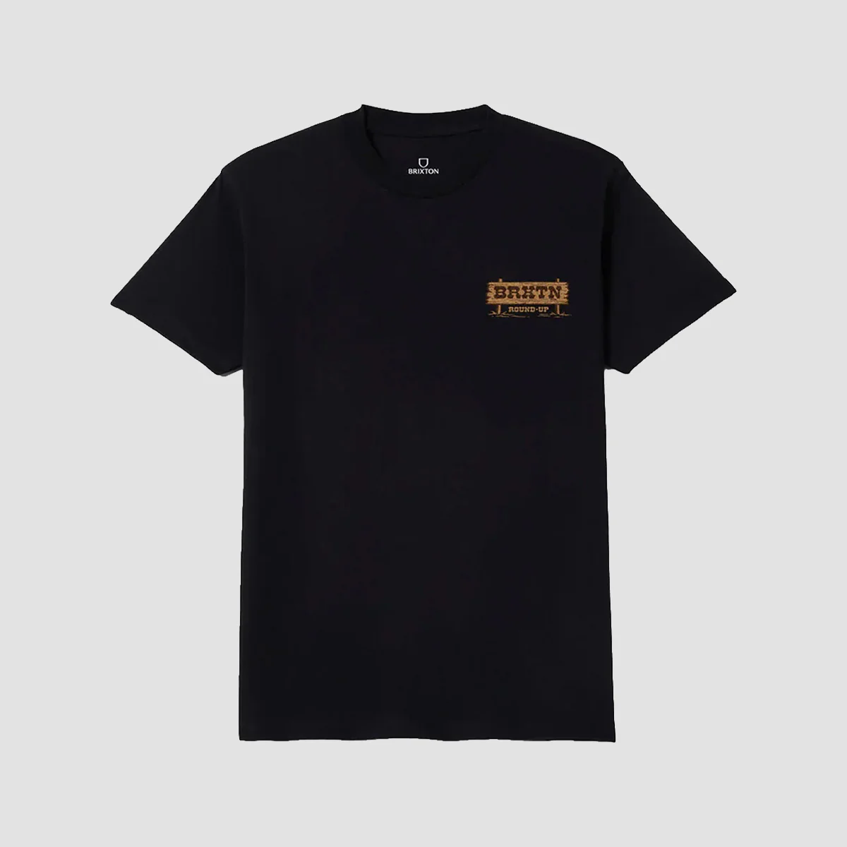 Brixton Hutchins T-Shirt Black - Image 2
