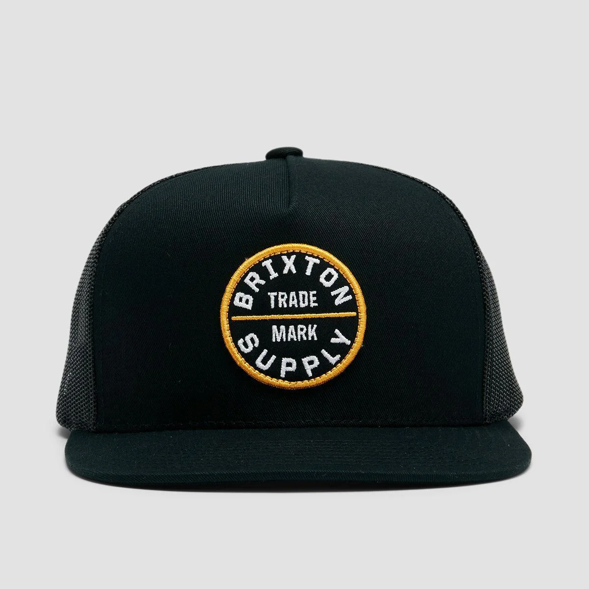 Brixton Oath MP Trucker Cap Black/Black - Image 3