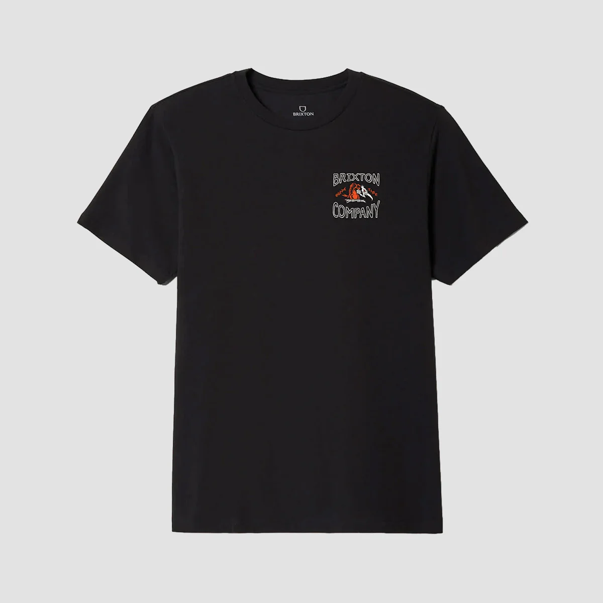 Brixton Outta T-Shirt Black - Image 2