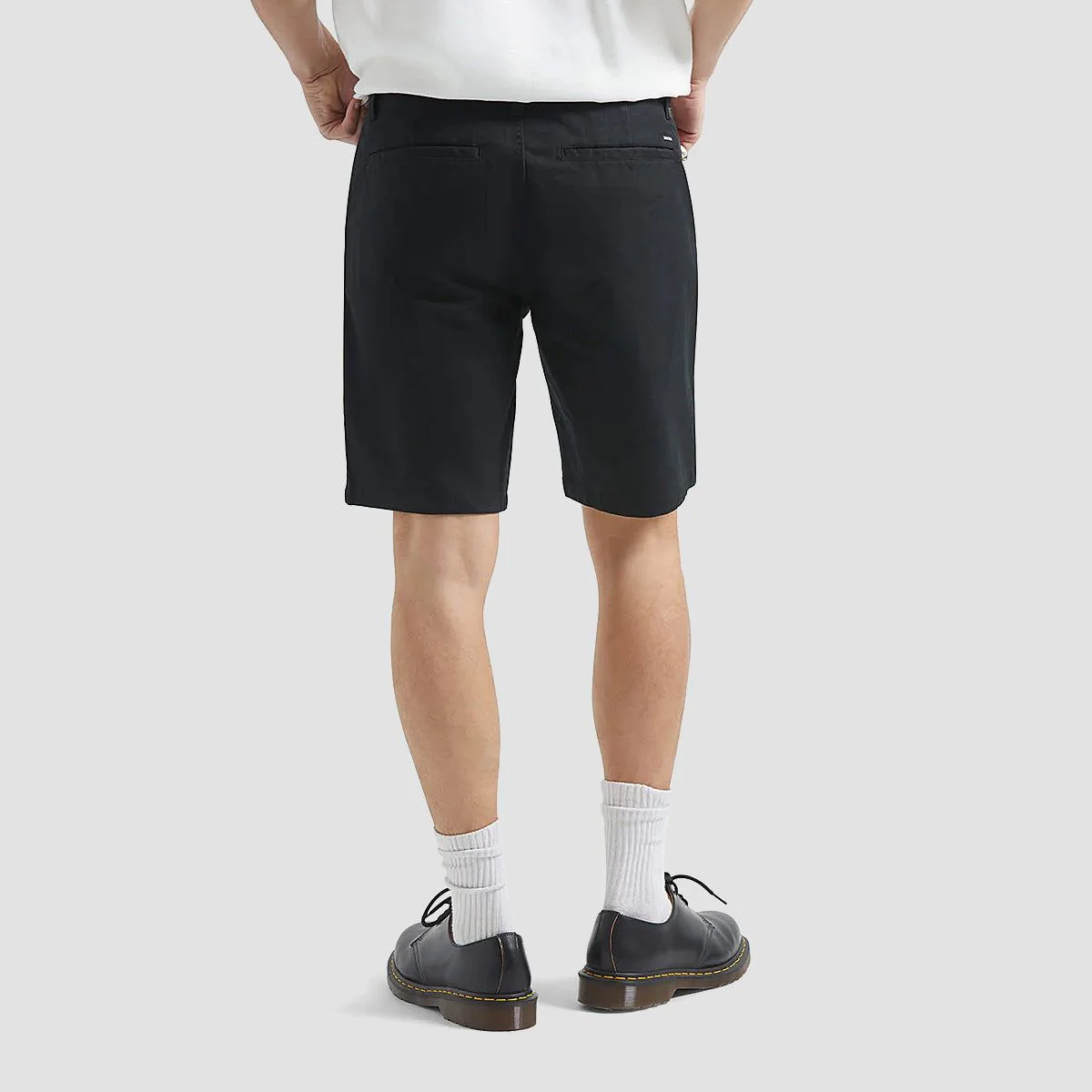 Brixton Santo Chino Shorts Black - Image 2