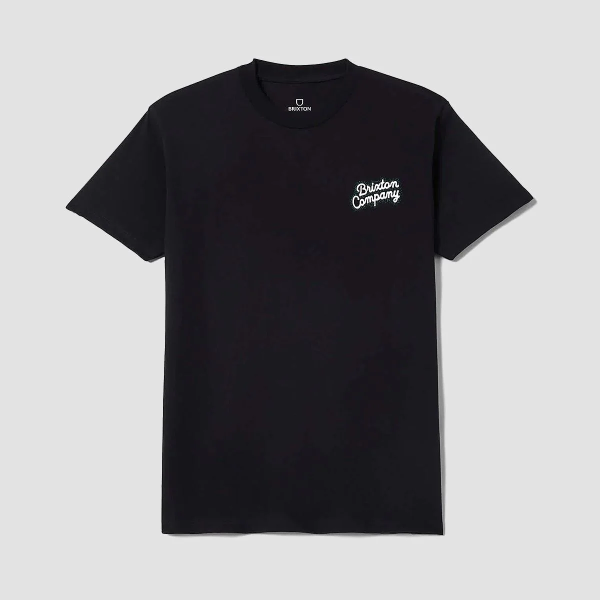 Brixton Stay While T-Shirt Black - Image 2