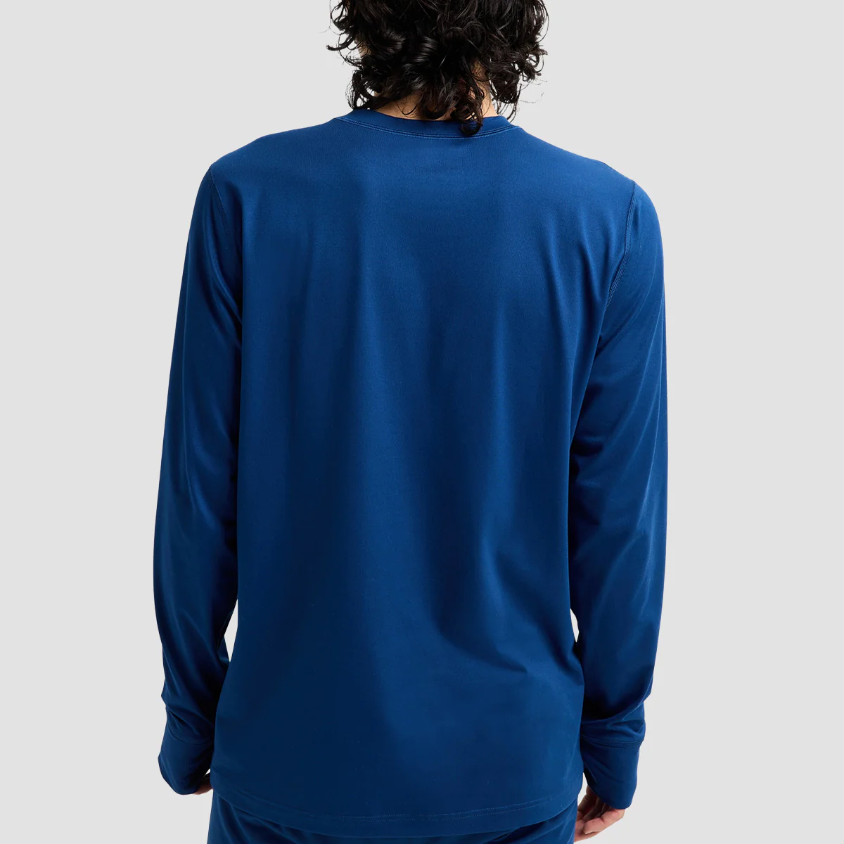 Burton Midweight Base Layer Crewneck Longsleeve T-Shirt Nightfall - Image 2