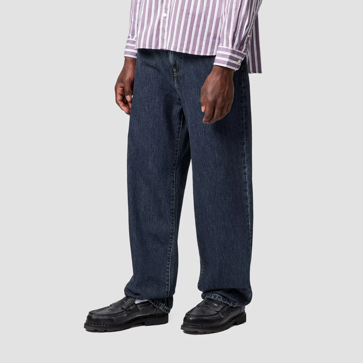 Carhartt WIP Aaron Jeans Blue Rinsed