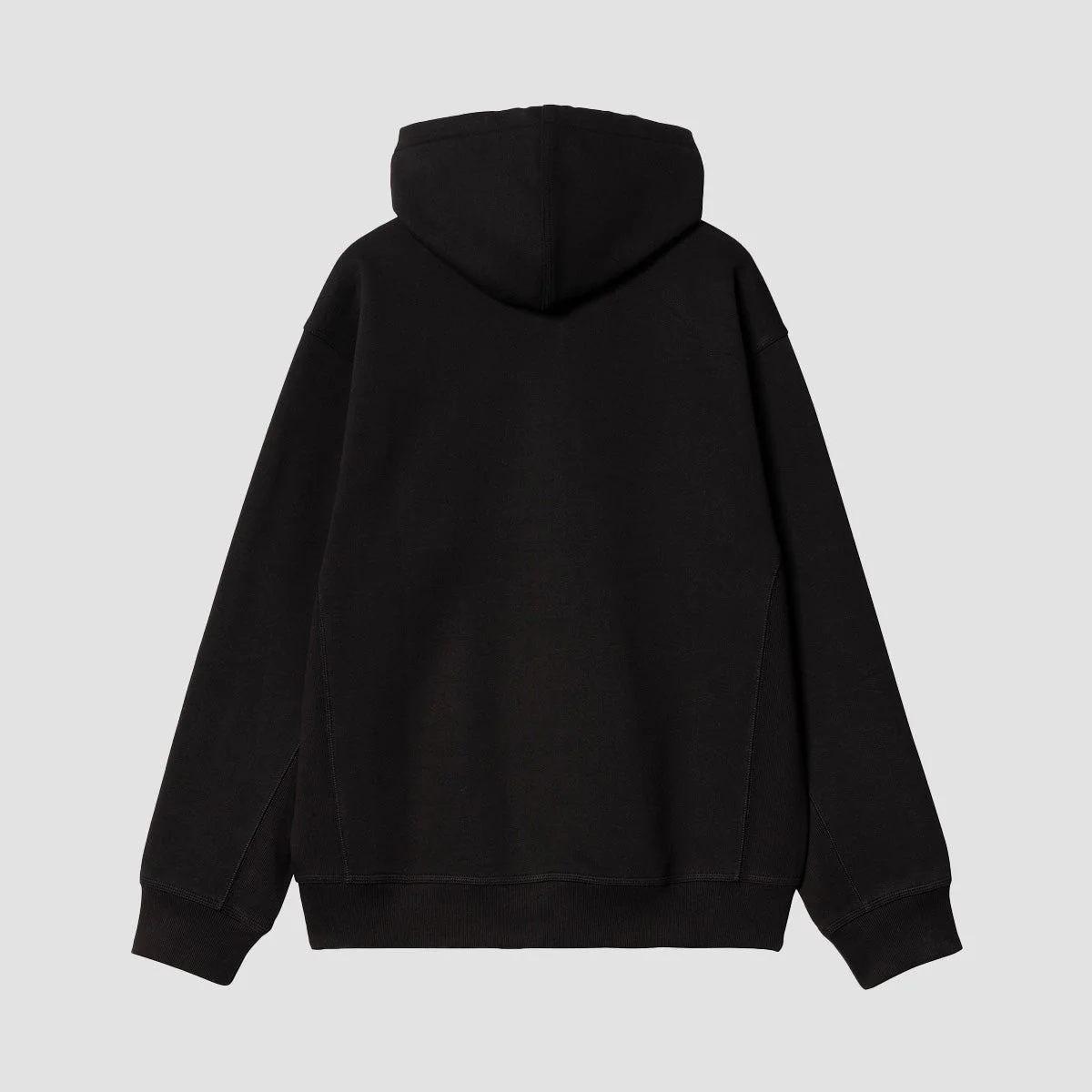 Carhartt WIP American Script Zip Hoodie Black - Image 2