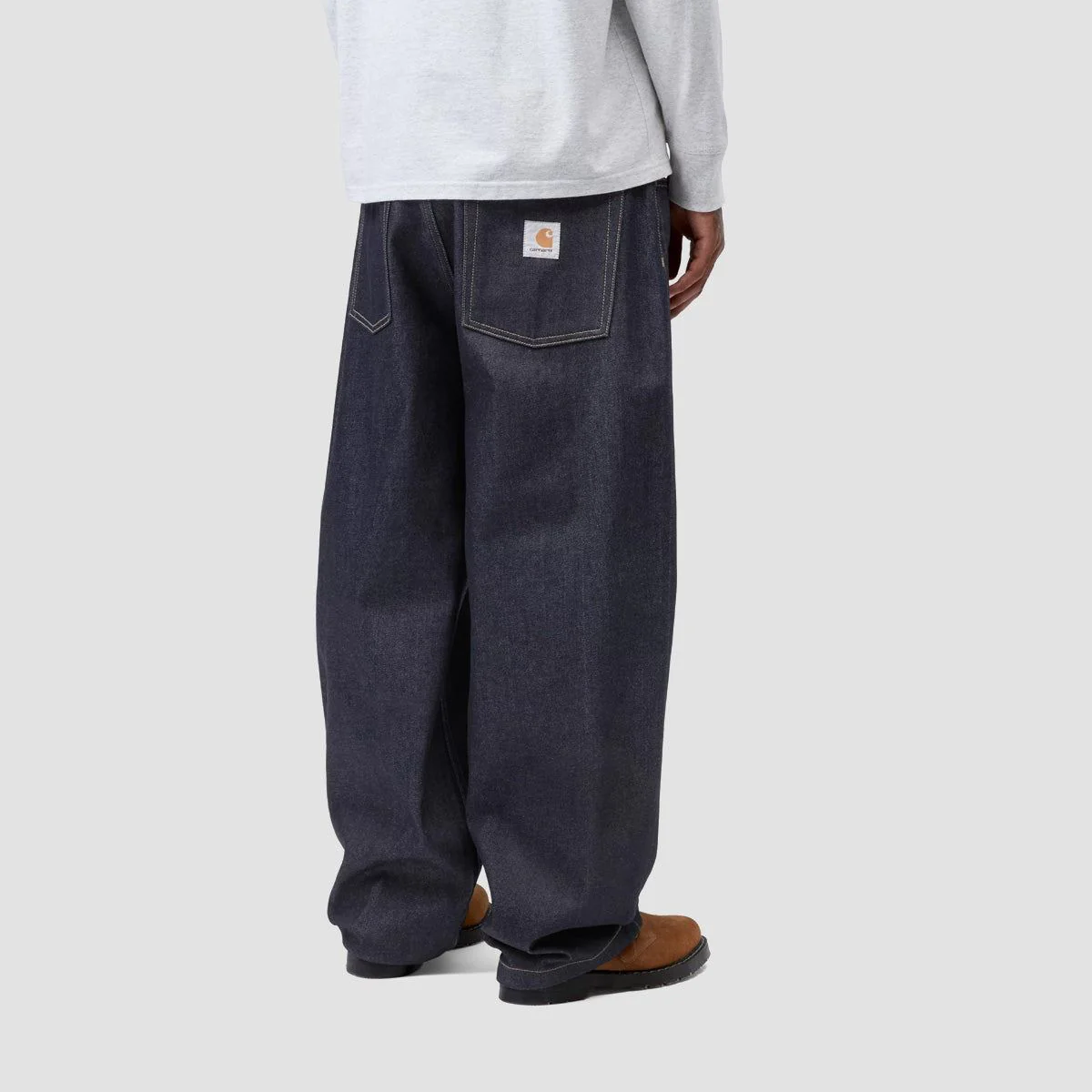 Carhartt WIP Brandon Loose Fit Jeans Blue Rigid - Image 2