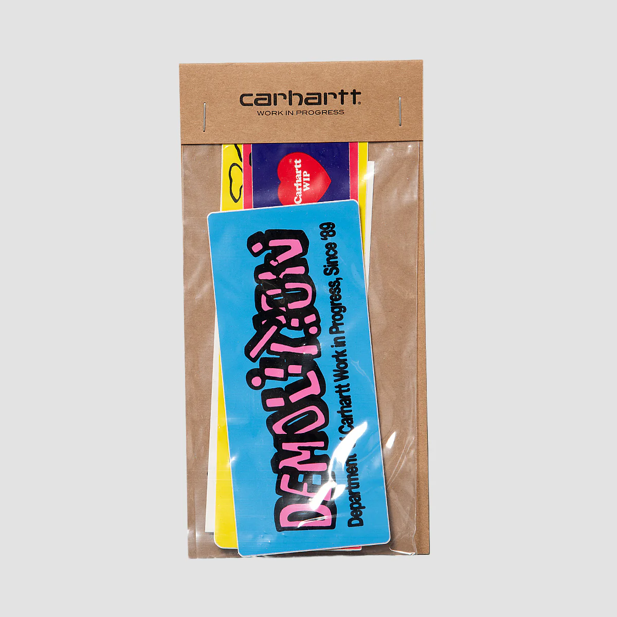 Carhartt WIP Bumper Sticker 5 Pack - Image 2