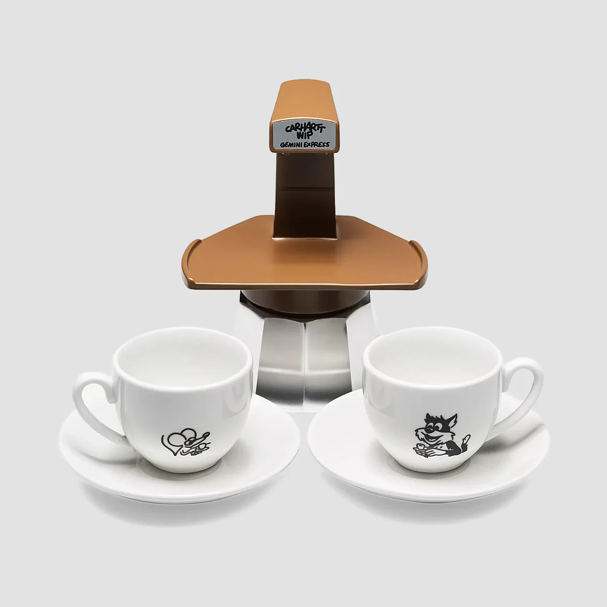Carhartt WIP Coffee Break Espresso Maker Brown - Image 3