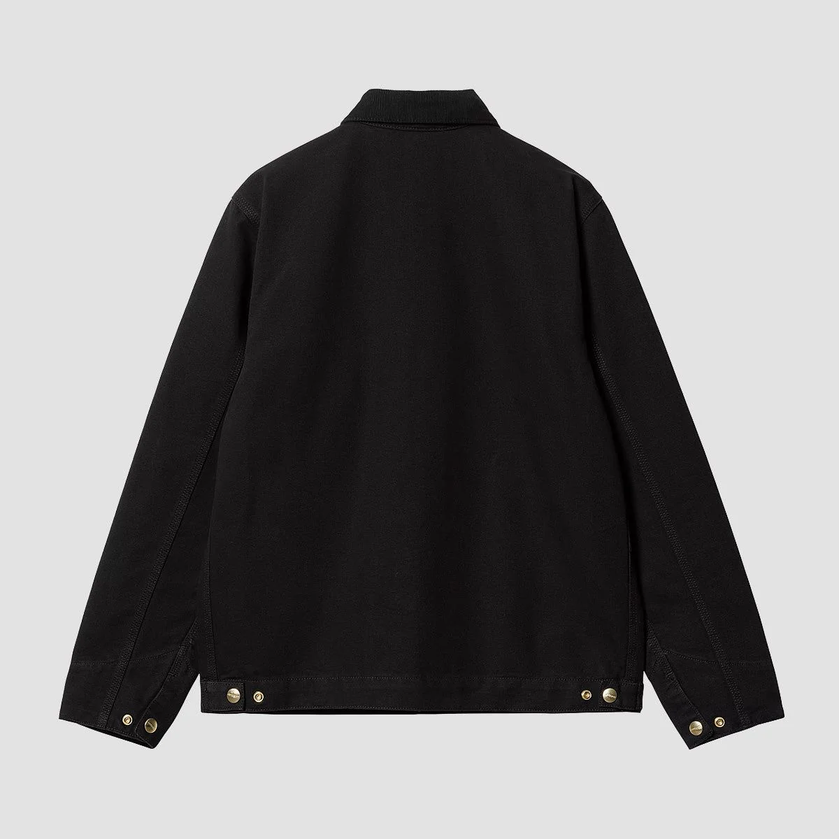 Carhartt WIP Detroit Jacket Black/Black Rinsed - Image 4