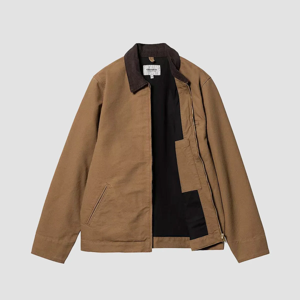 Carhartt WIP Detroit Jacket Hamilton Brown/Tobacco Rinsed - Image 2