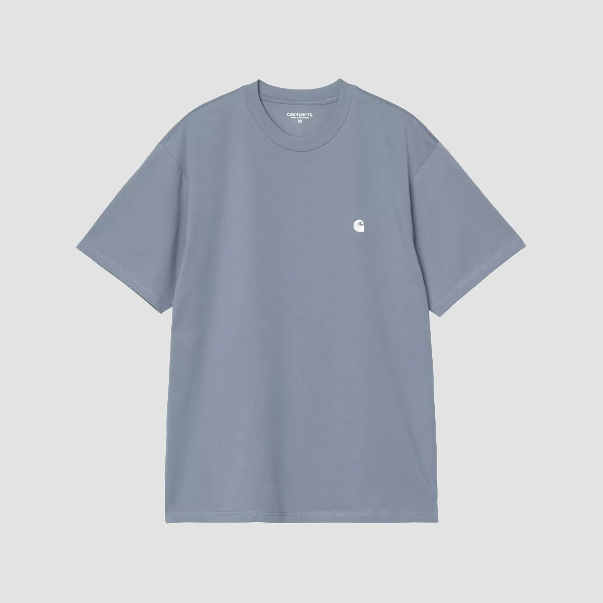 Carhartt WIP Madison T-Shirt Velvet Blue/White