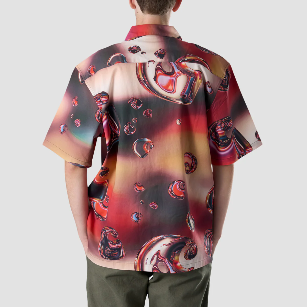 Carhartt WIP Solar Chrome Short Sleeve Shirt Solar Chrome - Image 4