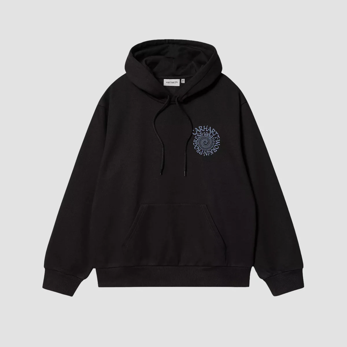 Carhartt WIP Spiral Pullover Hoodie Black