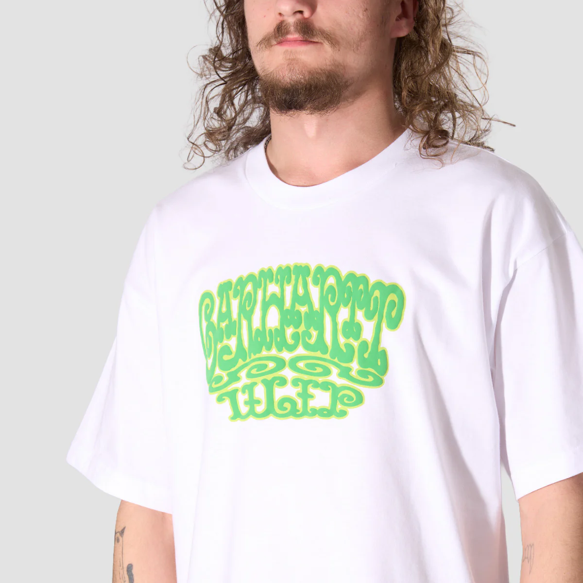 Carhartt WIP Tipsy Type T-Shirt White - Image 2