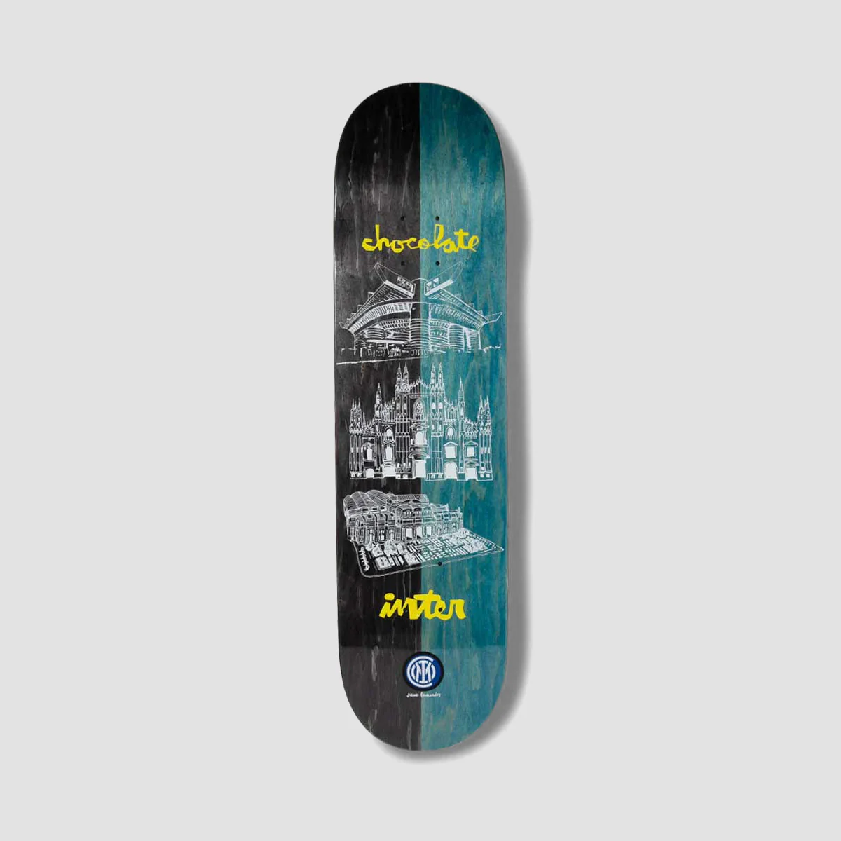 Chocolate Inter Milan Jesus Fernandez Skateboard Deck - 8.25"