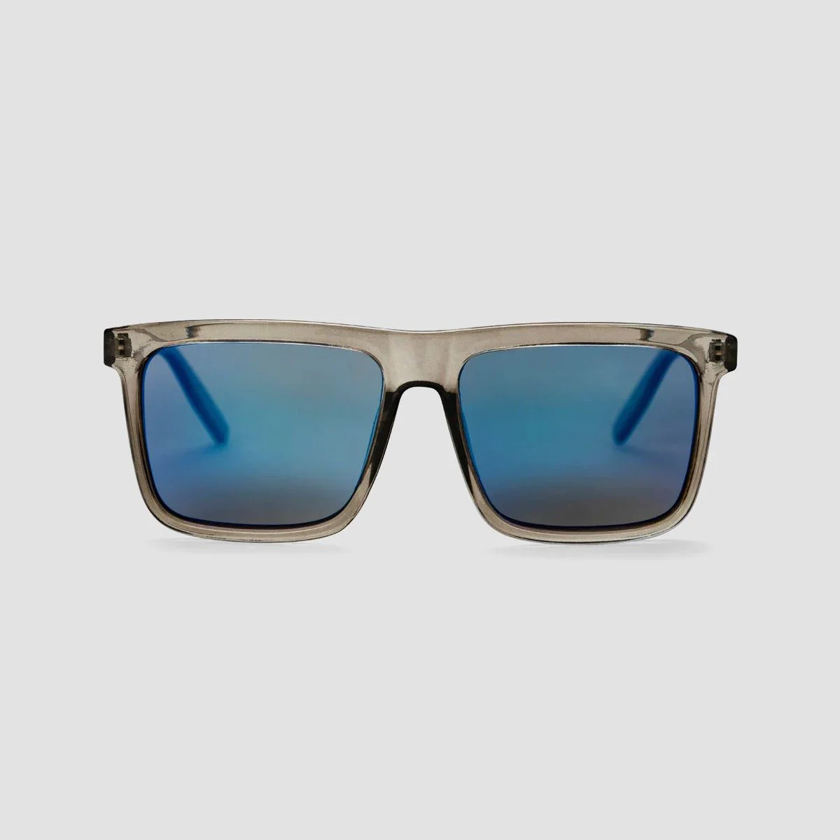 CHPO Bruce Sunglasses Transparent Grey/Blue Mirror - Image 2