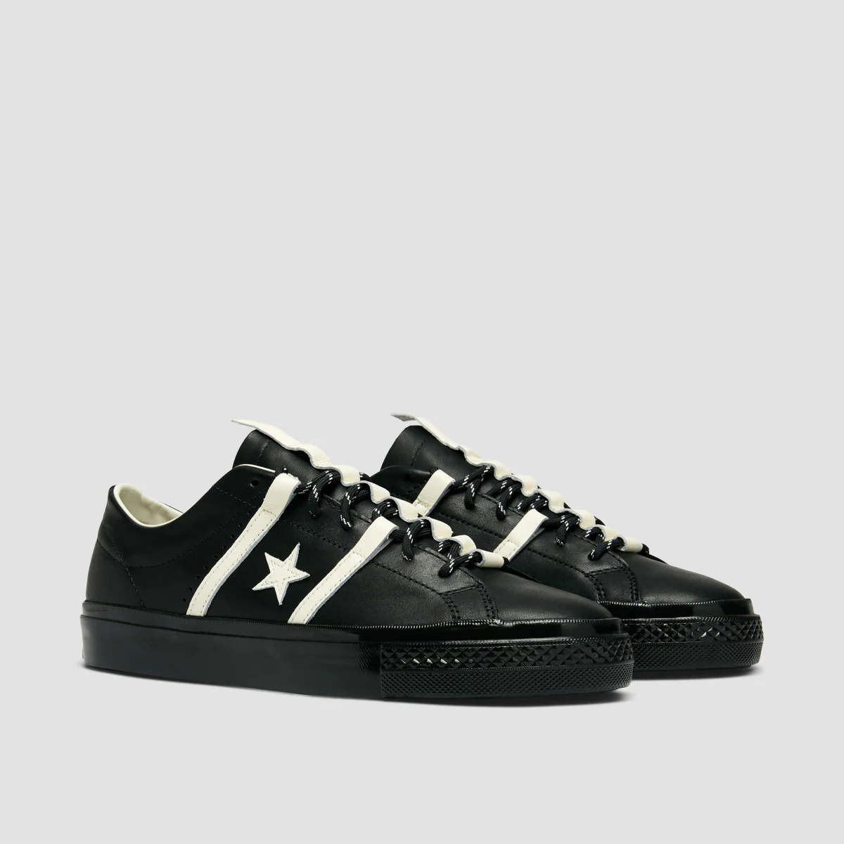 Converse One Star Academy Bobby De Keyzer Shoes - Black/Egret/Black - Image 2