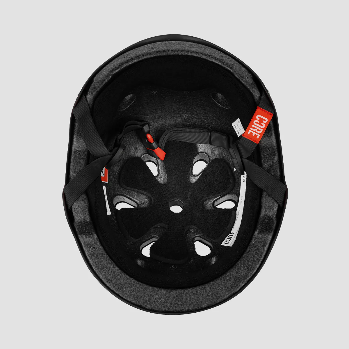 CORE Street Helmet Black/White - Image 4