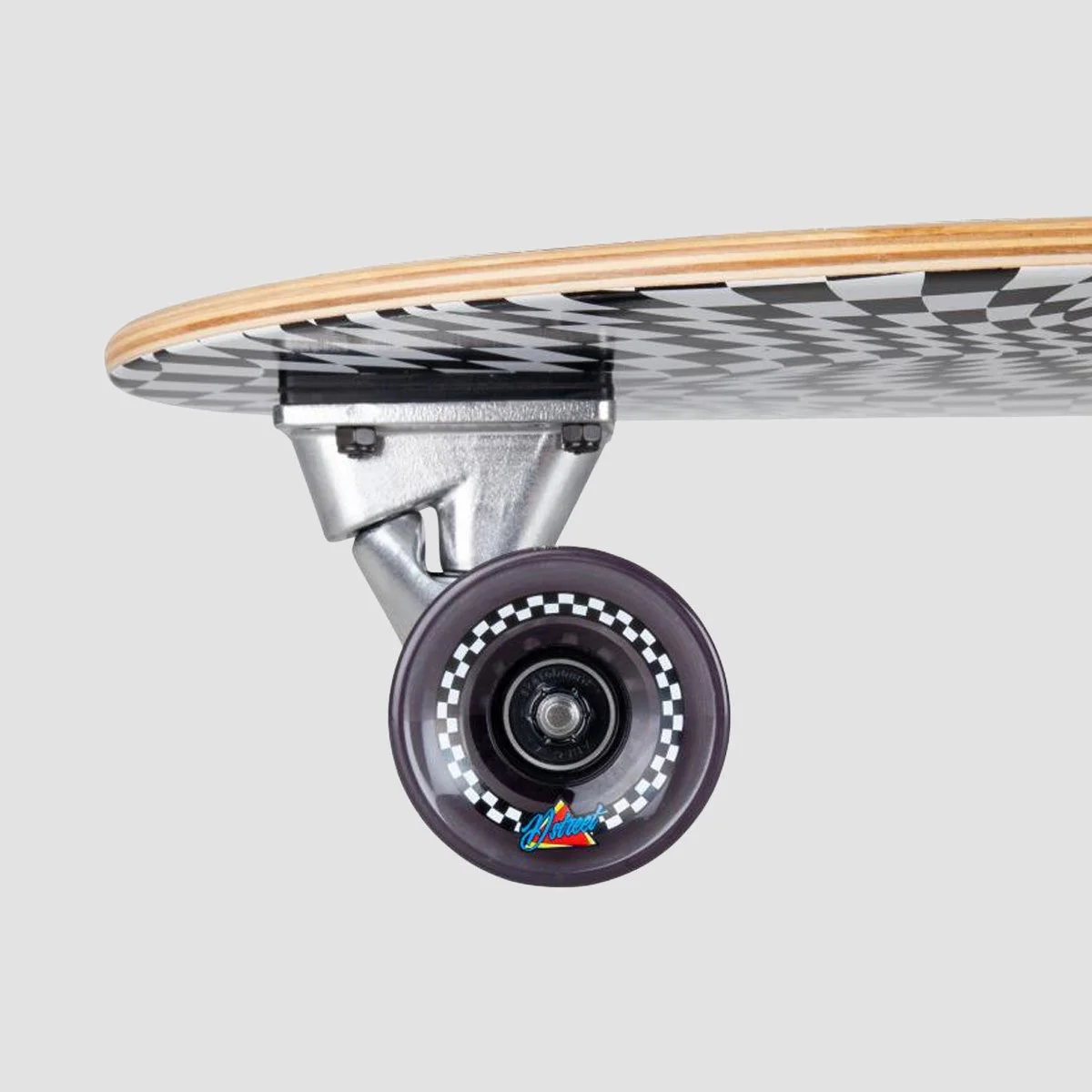 D Street Surfskate Check Warp Cruiser Skateboard - 10" - Image 3
