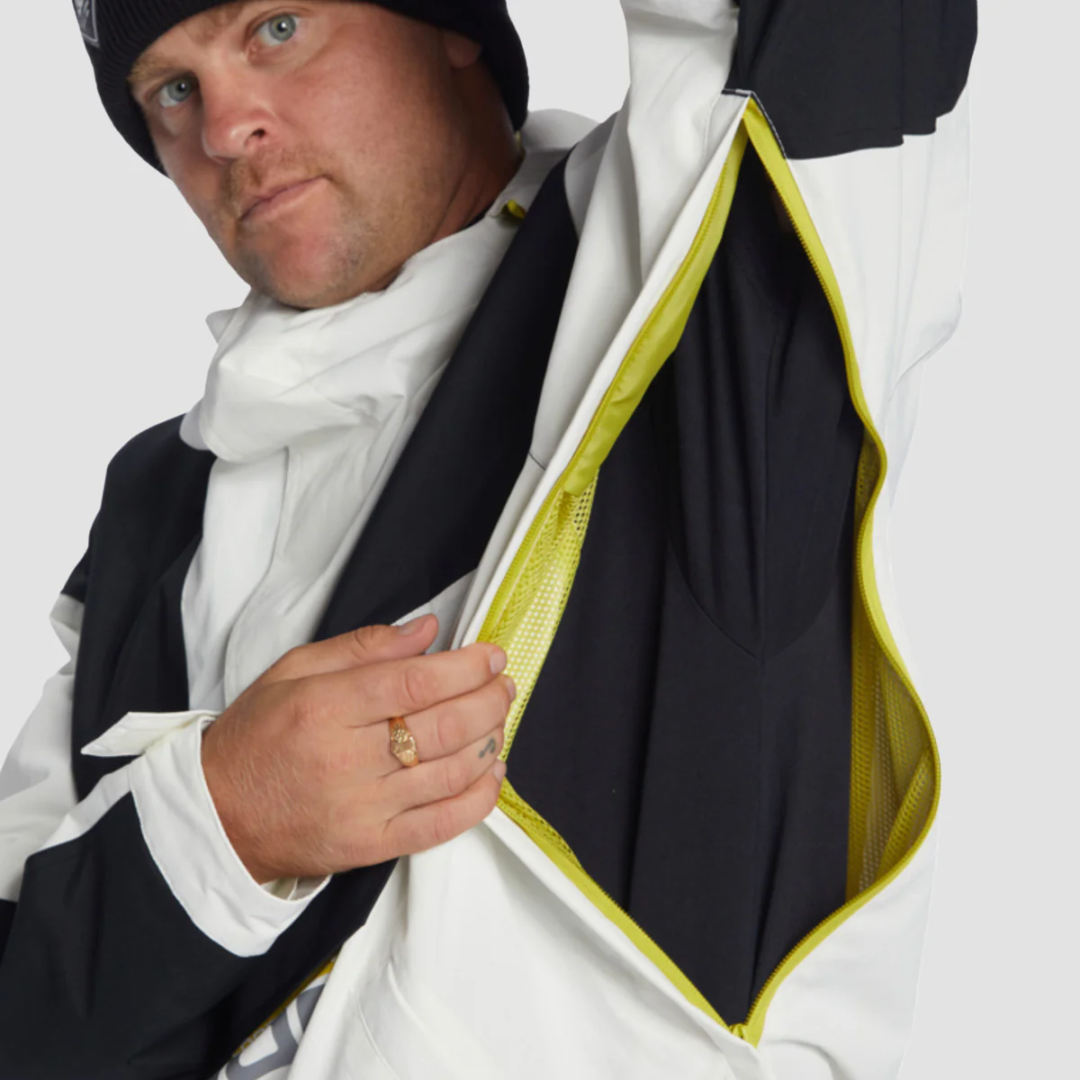 DC 4/3mm Anorak Snow Jacket Blanc De Blanc - Image 3