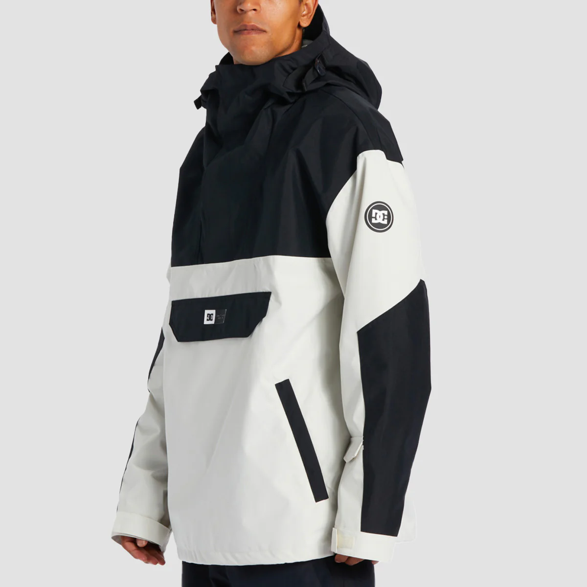 DC 43 10K Pullover Snow Jacket Silver Birch - Image 2