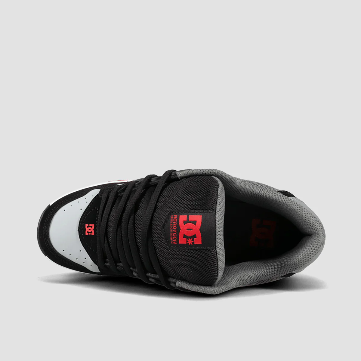DC AT-2 Shoes - Black/Grey/Red - Image 2