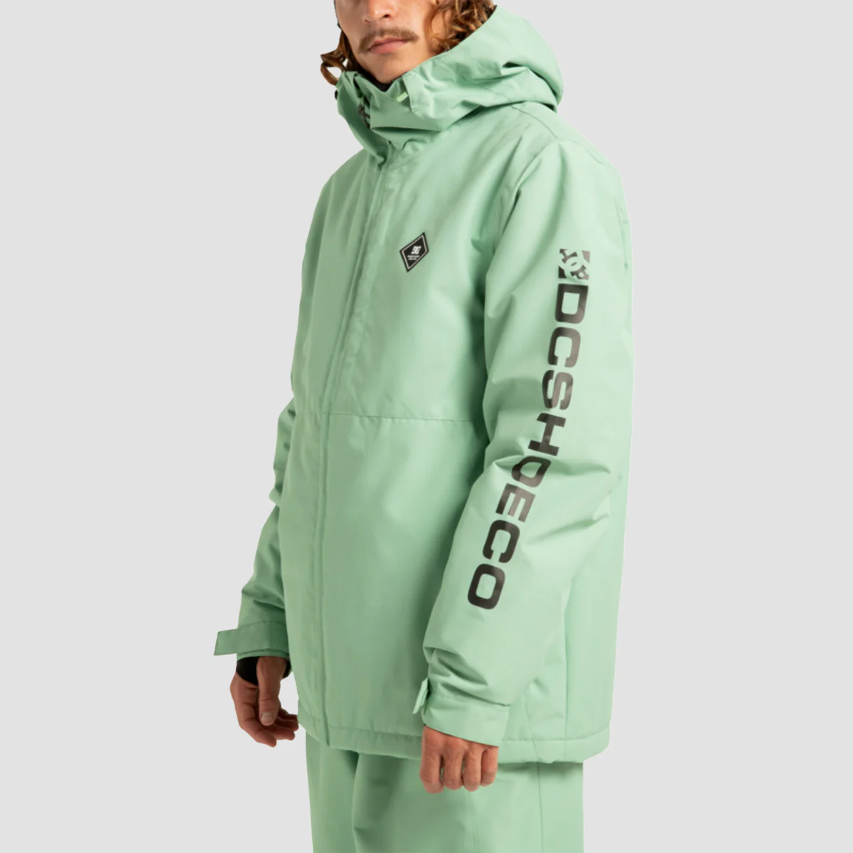 DC Basis 10K Snow Jacket Basil - Image 2