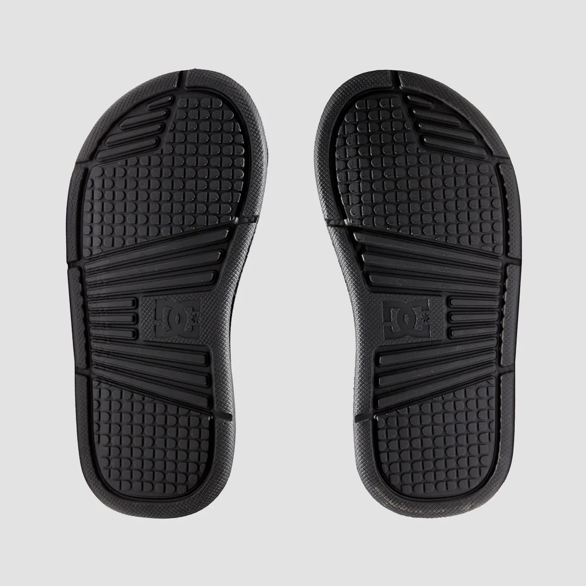 DC Bolsa Slide Sandals - Black/White - Kids - Image 3
